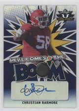 2021 Leaf Valiant Here Comes the Boom! Navy 23/35 Christian Barmore Auto 4t6