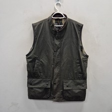 Barbour Westmorland Sporting Wax Waterproof Hunting Country Gilet Vest Size XL #