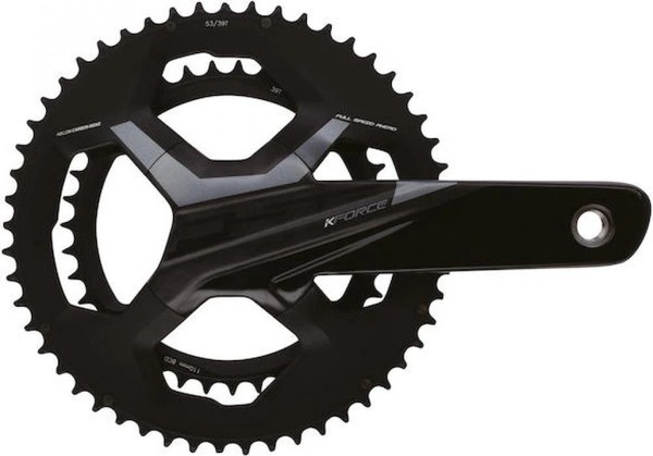 Fsa Kurbelgarnitur K-Force Light Road Bb386Evo 175 Mm Schwarz - Leichte High-...-image