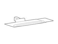 Ergotron Mounting Tray for Keyboard, Mouse, Mounting Arm - Black (98-736-632)