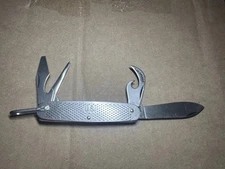 Stainless Steel Military Pocket Knife , MIL-K-818, Camillus 1978 NOS