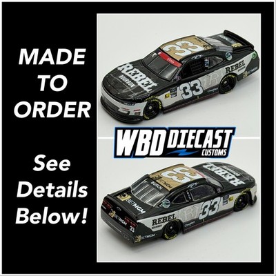 Kyle Busch #33 Rebel Burbon NXS 2024 1/64 Custom NASCAR Diecast MADE TO ORDER