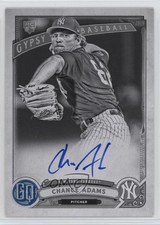 2019 Topps Gypsy Queen Auto Black & White /50 Chance Adams #GQA-CA Auto a8r