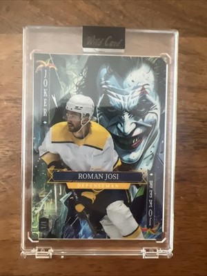 2025 Wild Card Multi Jokers Wild Joker 1/1 - Roman Josi | eBay