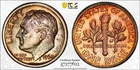 PR65 1962 10C Roosevelt Silver Proof Dime, PCGS Trueview- Pretty Toned