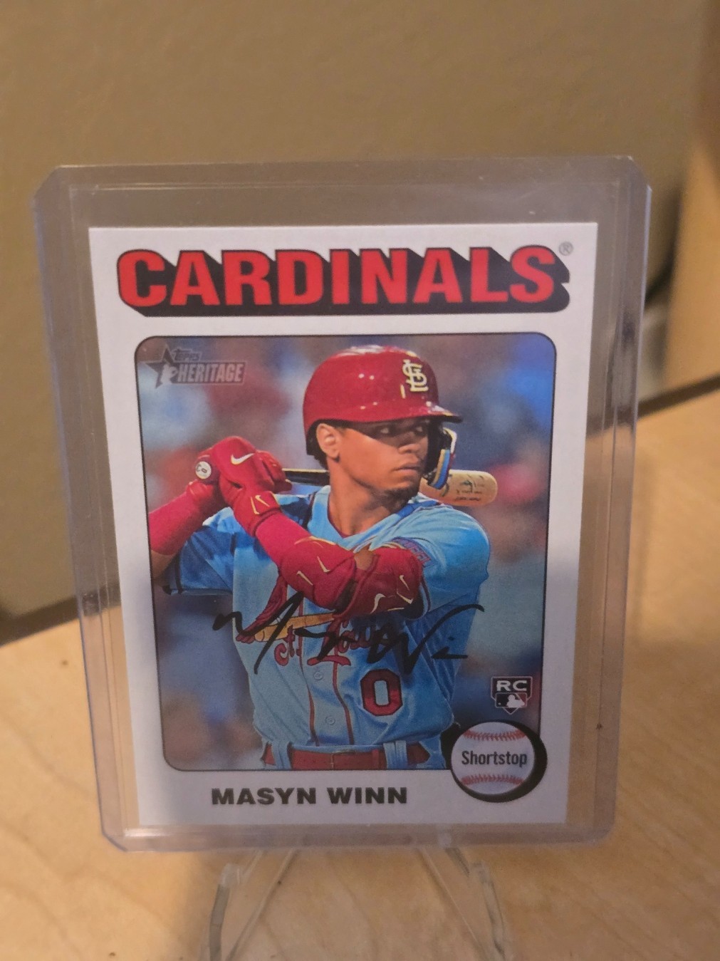 2024 Topps Heritage - Rookies Masyn Winn #284 White Border (RC)