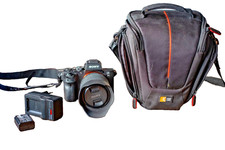 Sony Alpha A7 II Black  FE 28-70 mm  battery and charger  camera bag