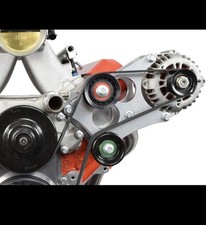 ICT Heavy Duty Billet Alternator Bracket Kit Compatible w/ LS Top Driver Mount