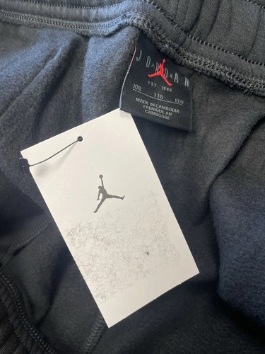 Air Jordan Essentials Brooklyn Fleece Joggers Soft - Mens Size XXL Black RRP £65 - Picture 9 of 13