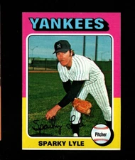 1975 Topps # 485 Sparky Lyle NM