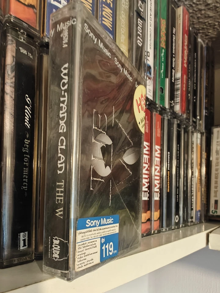 Wu-Tang Clan The W FACTORY SEALED cassette album ** REF IMAGES  - Image 4 of 4