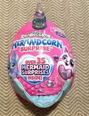 ZURU Rainbocorns Mermaidcorn Surprise Egg Over 35 Mermaid Surprises NEW SEALED