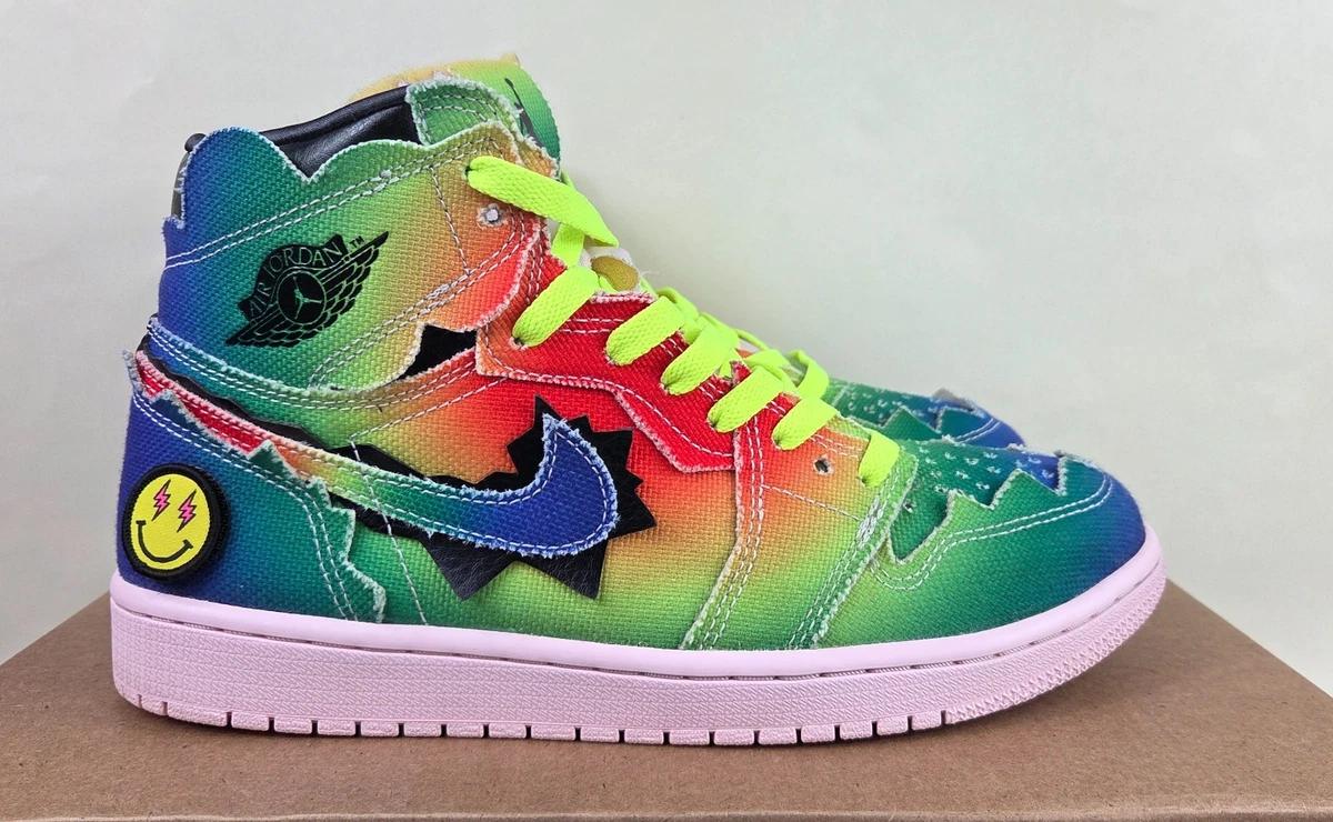 Jordan 1 Retro OG High x J Balvin Tie Dye for Sale - Authenticity