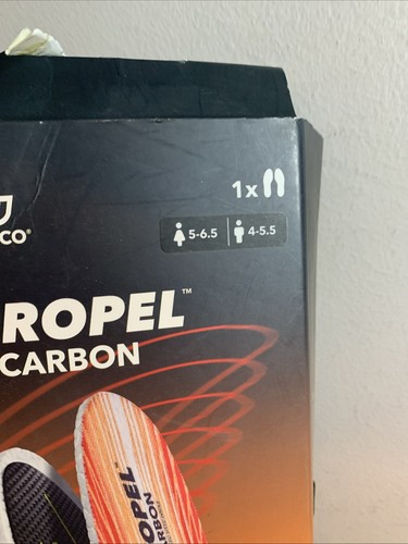 Spenco Propel + Carbon Performance Insoles: NEW IN BOX: WOMENS 5-6.5 MEN 4-5.5 - Picture 2 of 3