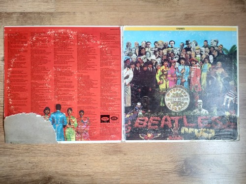 Beatles Sgt Pepper's 1967 USA 1st Press Capitol Vinyl LP - Picture 4 of 17