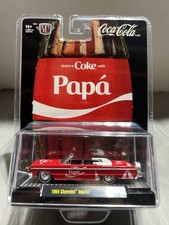 M2 Machines Coca Cola 1964 Chevy Impala Share A Coke With Papa A73 26-08