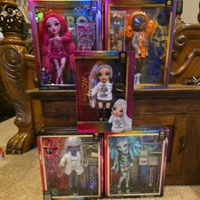 5 New Rainbow & Shadow High Dolls Lot Dia Pinkie Michelle Berrie Amaya 