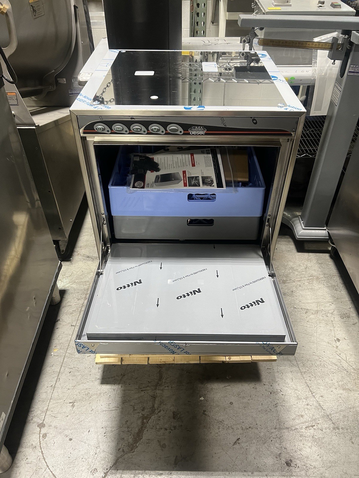 Dishwasher & Glasswasher CMA UC50E Undercounter High Temperature Sanitizing