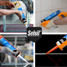 Aquarium Silicone Clear Sealant - High Elasticity, Safe for Fish, Solvent-Fre...