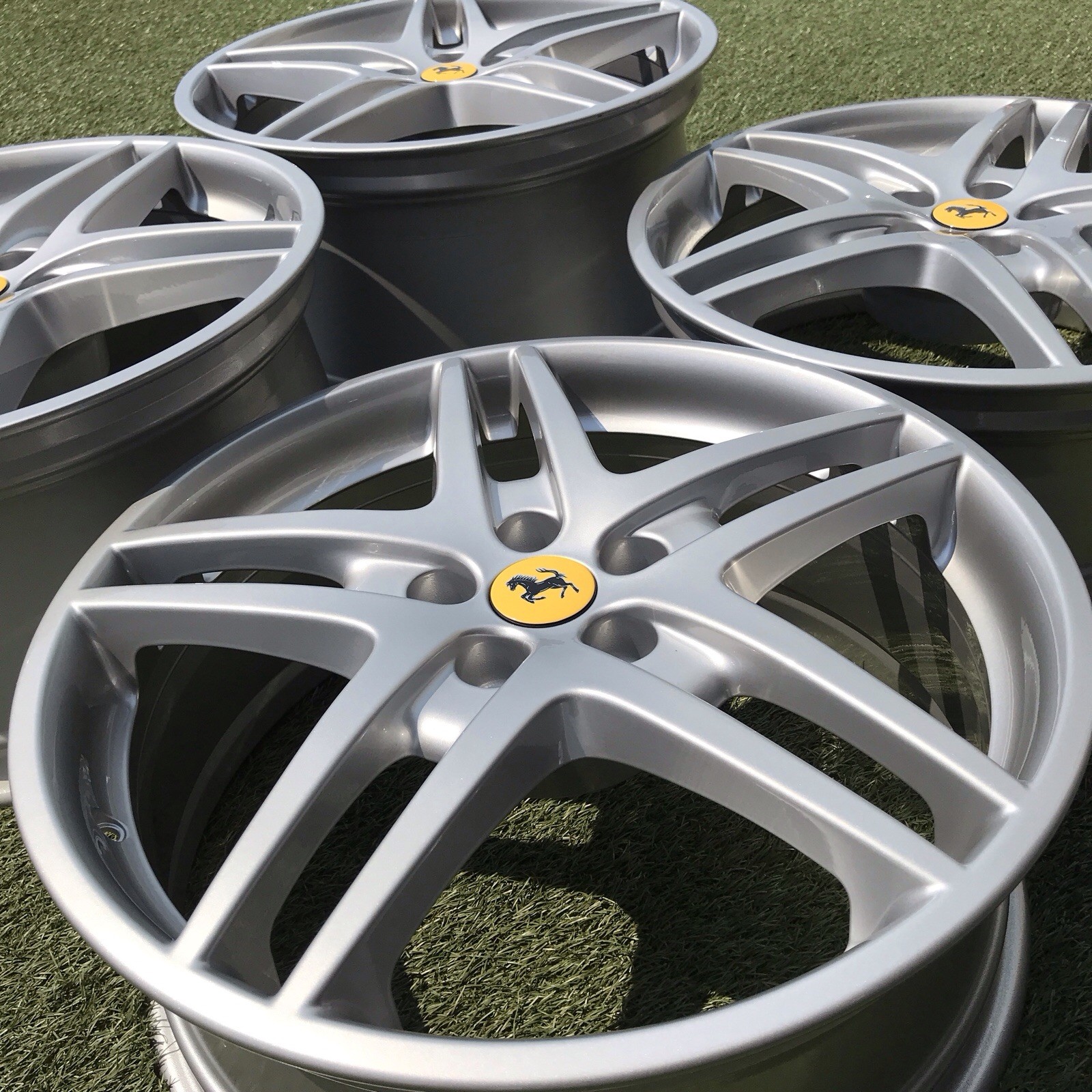 19 FERRARI F430 RIMS OEM STOCK SET BBS GENUINE 194265 GERMANY