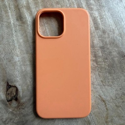 elago Orange Silicone Case with iPhone 13 Pro Max Case