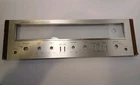 Vintage Pioneer SX-650 Stereo Receiver Faceplate With Glass