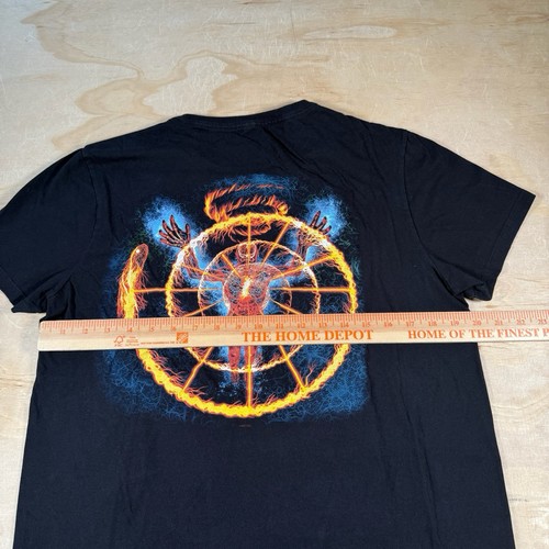 A5868 VTG Tool Lateralus T Shirt 2007 Tour Grunge Band Double Sided Y2K Large - Picture 4 of 6