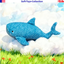 20cm Whale Shark Plush Toy Soft Stuffed Ocean Animal Gift