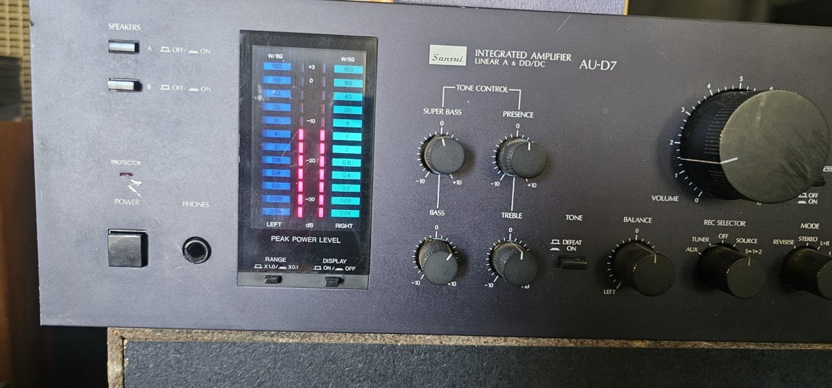 SANSUI AU-D7 Integrated Amplifier - | eBay
