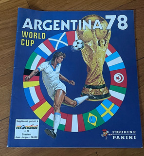 Album PANINI )) ARGENTINA 78 Quasiment vide superbe état