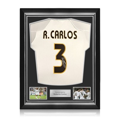 Roberto Carlos Signed Original Real Madrid 04-05 Football Jersey