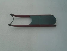 Antique Wood Sled Red and Green