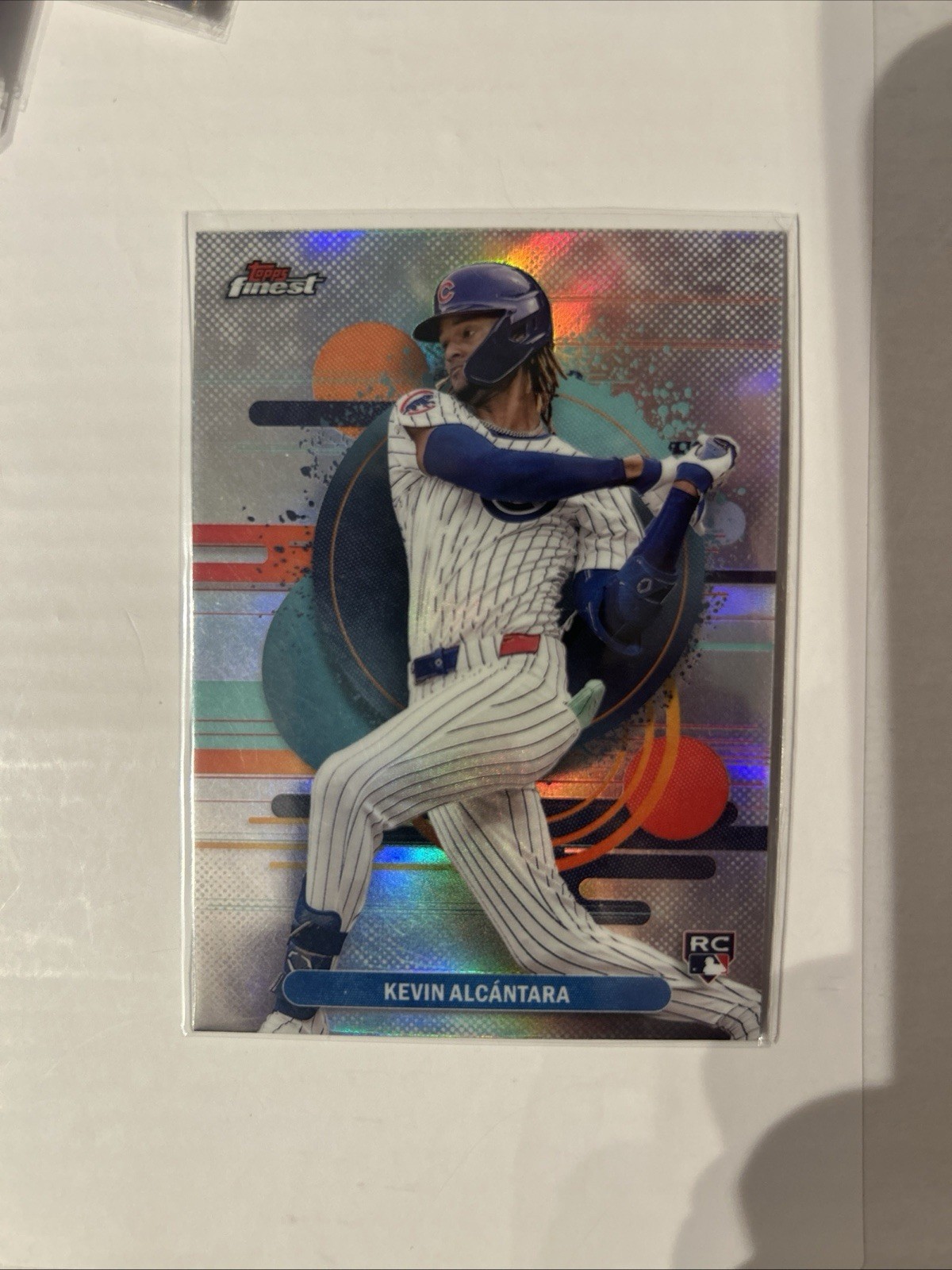 2025 Topps Finest  Refactor KEVIN ALCANTARA RC Chicago CUBS #167 UNCOMMON