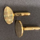 Links Set, Great Brand New Condition Vtg Mens Christian Dior Gold Plated Cuff