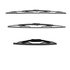 Bosch Front and Rear Windshield Wiper Blade Set Kit For Saturn