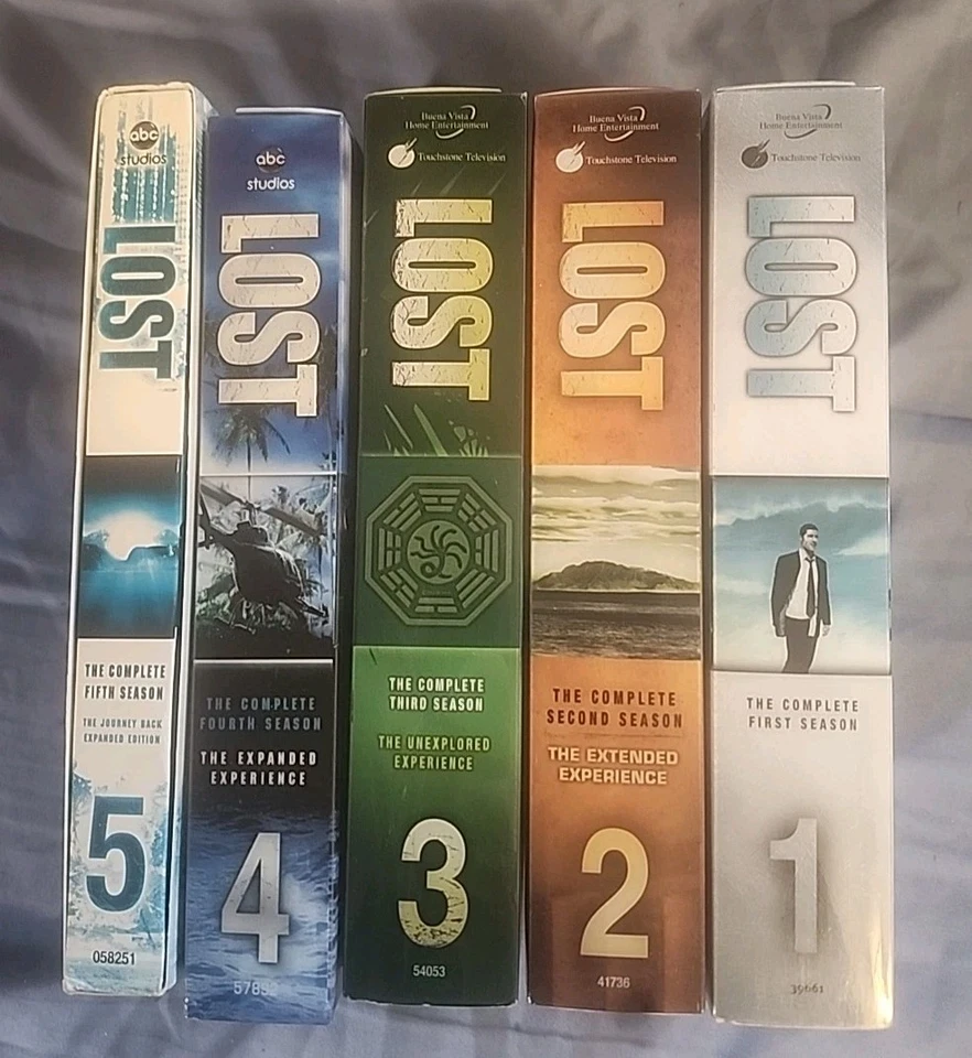 LOST Complete Seasons 1 Through 5 ABC TV Series DVD Box Set Lot Thouchstone - Image 4 of 4