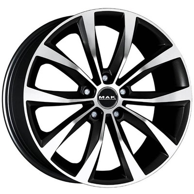 ALUFELGE MAK WOLF FUR AUDI A3 CABRIOLET 7X17 5X112 BLACK MIRROR K3J