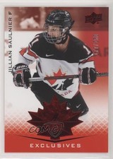 2021 Upper Deck Team Canada Juniors Exclusives 177/250 Jillian Saulnier #57 1cf7