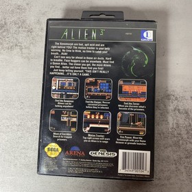 Alien 3 Sega Genesis CIB Complete Tested & Working