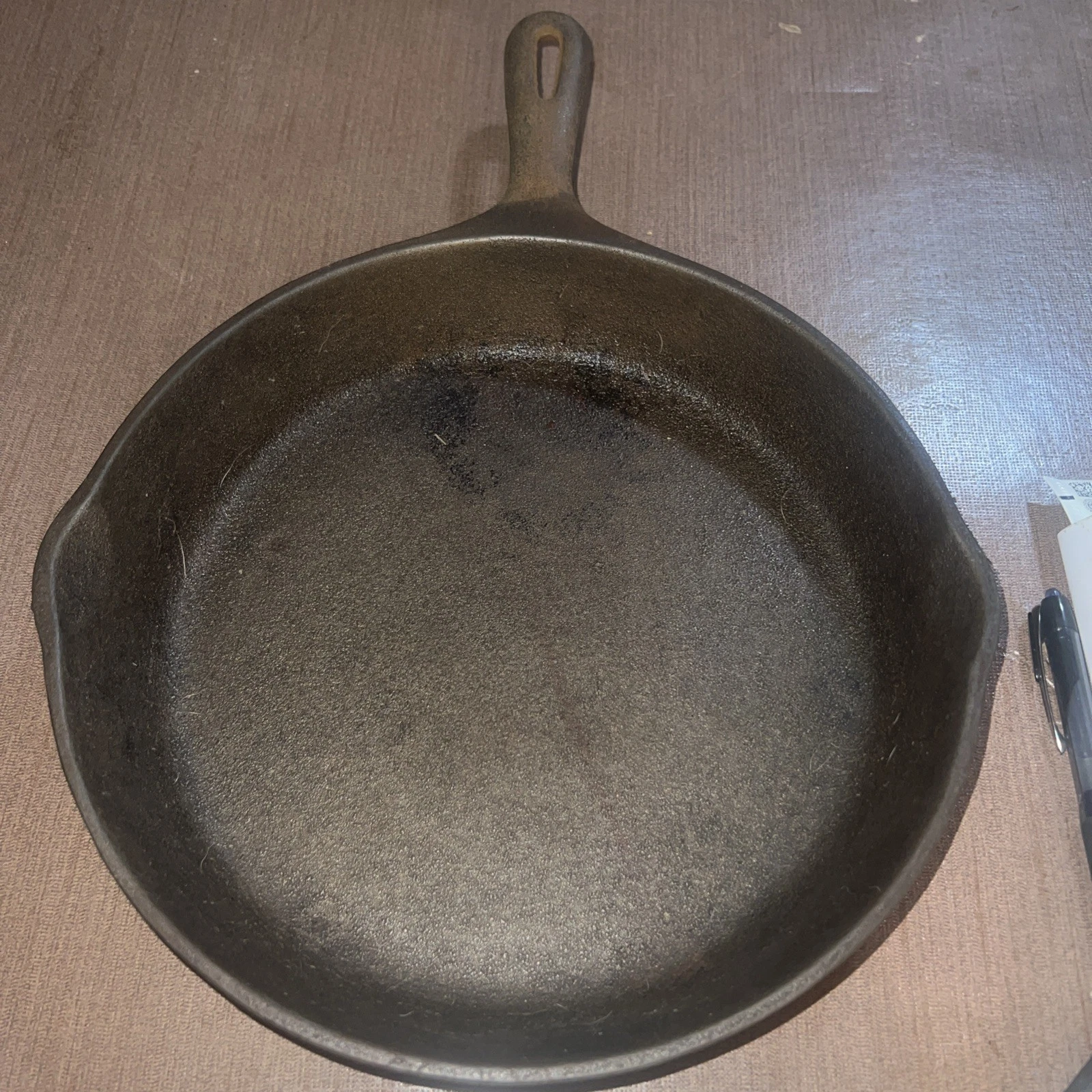 Wagner Ware, GHC, 10 1/2 Inch Cast Iron Skillet, Made in USA No. 8