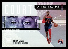2018-19 Panini Status #2 John Wall Court Vision Washington Wizards