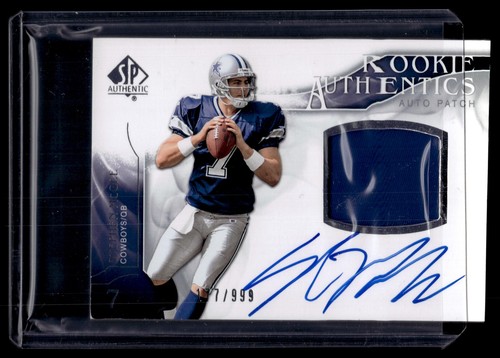 Stephen McGee 2009 SP Authentic RPA Rookie Patch Autograph Auto Card /999 #402 - Picture 1 of 2