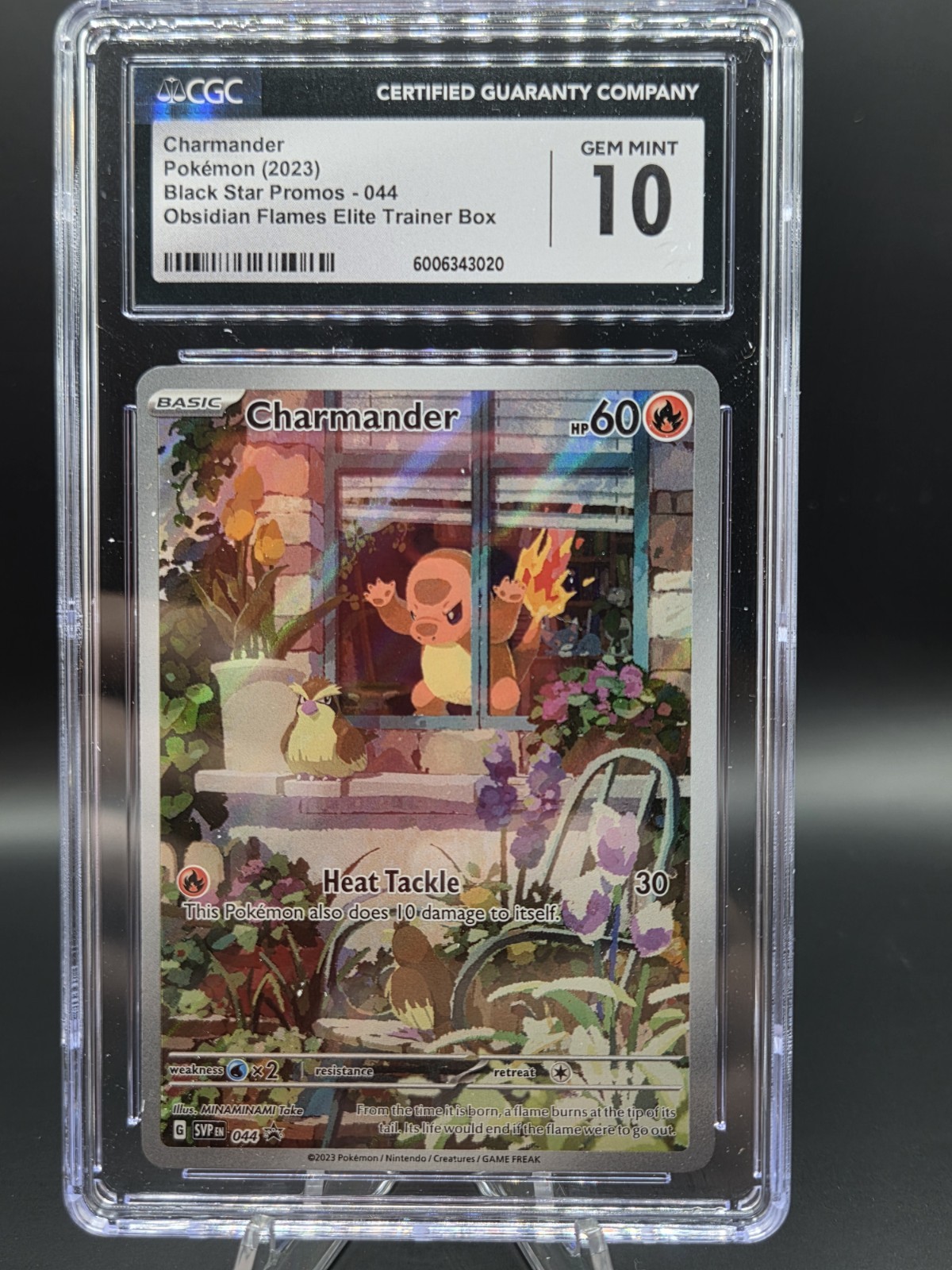 Charmander 2023 Scarlet & Violet: Black Star Promo #SVP044