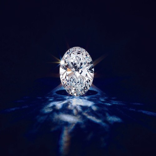 CERTIFIED 8.13 Carat Natural Diamond D Grade  OVAL CUT LOOSE VVS1/ 16 mm - 第 1/6 張圖片