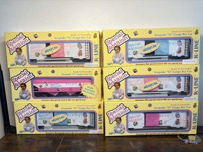 Lot Of 6 - K-Line K-6427 6427S 6428S 6241 It s A Boy Girl Special Addition O Car