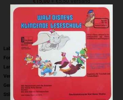Irene Koss    Walt Disneys Klingende Leseschule