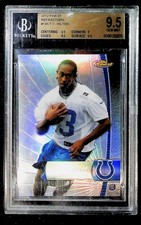 2012 Topps Finest #148 T Y Hilton Refractors BGS 9.5