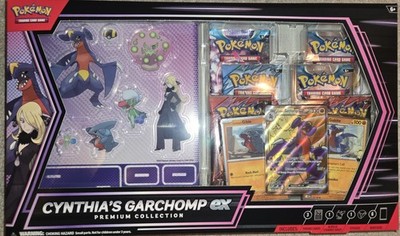 Pokemon TCG Cynthia's Garchomp Ex Premium Collection Box
