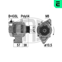 ERA Lichtmaschine Generator 50A 14V FüR Toyota Corolla Liftback 1.3 1.3I 1.0