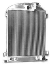 3rows Aluminum Radiator Fit 1937-1938 Ford With Chevy V8 Engine Swap Wcooler 3rows Aluminum Radiator Fit 1937-1938 Ford With Chevy V8 Engine Swap Wcooler
